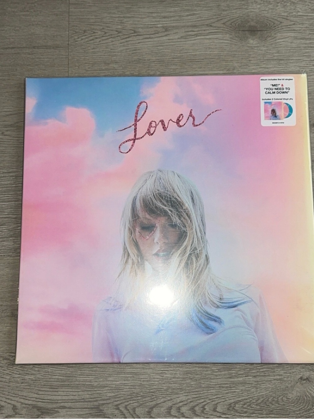 Taylor Swift Lover Vinyl - Pink & Blue